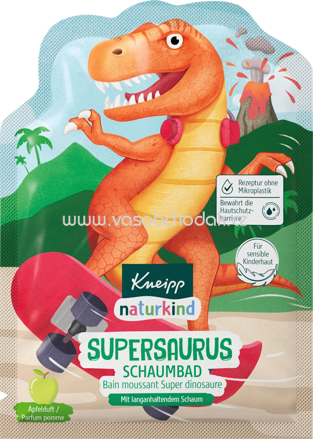 Kneipp Naturkind Schaumbad Supersaurus, 40 ml