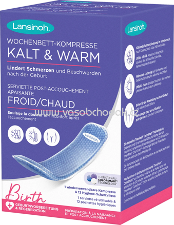 Lansinoh Wochenbettkompresse Kalt & Warm, 1 St