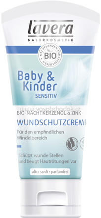 Lavera Wundschutzcreme Baby & Kinder Sensitiv, 50 ml