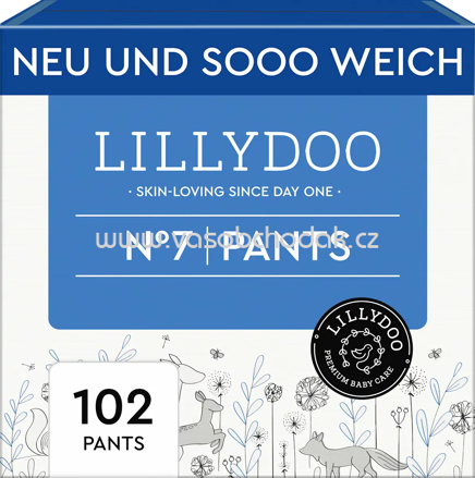 Lillydoo Baby Pants Gr. 7, 17+ kg, Monatsbox, 102 St