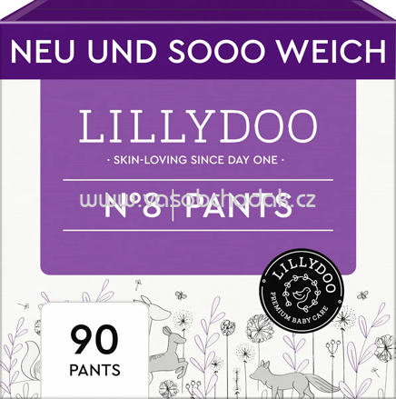 Lillydoo Baby Pants Gr. 8, 17+ kg, Monatsbox, 90 St