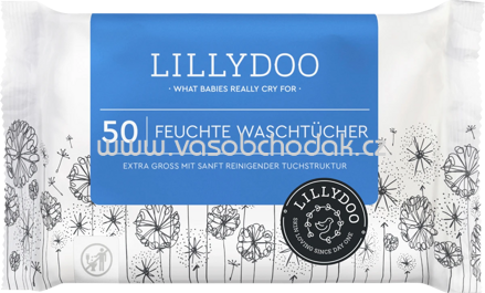 Lillydoo Feuchte Waschtücher, 50 St