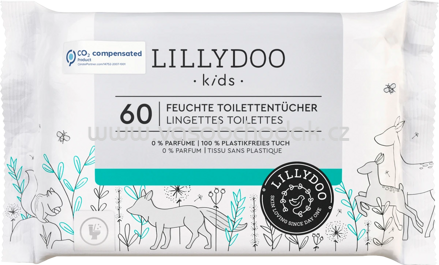 Lillydoo Feuchte Toilettentücher Kinder, 60 St