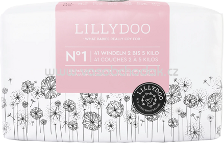 Lillydoo Windeln Gr. 1, 2-5 kg, 41 St