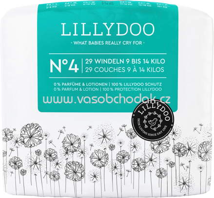 Lillydoo Windeln Gr. 4, 9-14 kg, 29 St