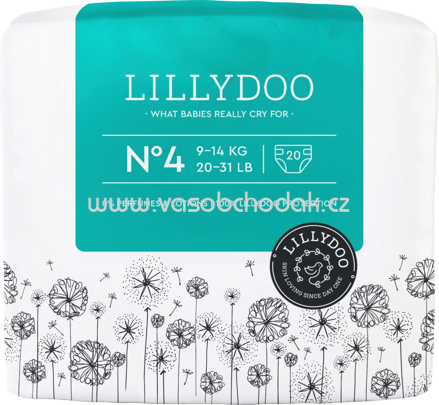 Lillydoo Windeln Gr. 4, 9-14 kg, 20 St