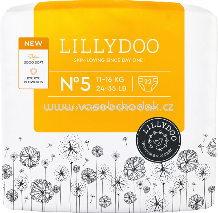 Lillydoo Windeln Gr. 5, 11-16 kg, 22 St