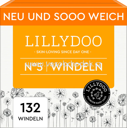 Lillydoo Windeln Gr. 5 ,11-16 kg, Monatsbox, 132 St