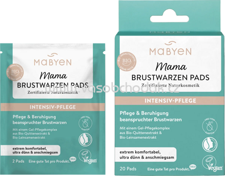 Mabyen Brustwarzen Pads Mama, 10 St