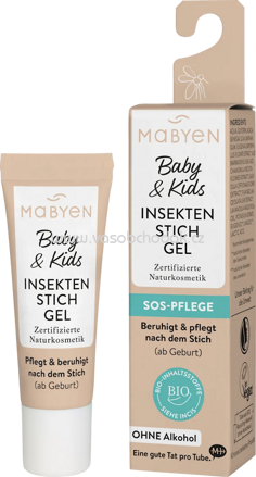 Mabyen Insektenstichgel Soforthilfe Baby & Kids, 10 ml