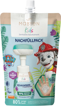 Mabyen Schaumseife Paw Patrol Nachfüllpack, 250 ml