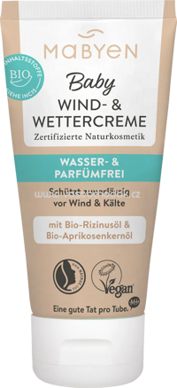Mabyen Wind- & Wettercreme, 50 ml