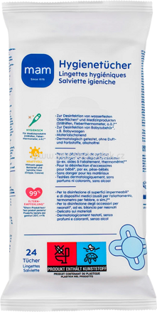 mam Hygienetücher, 24 St