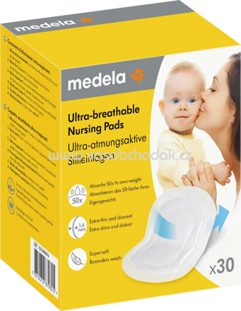 Medela Stilleinlagen ultra atmungsaktiv, 30 St