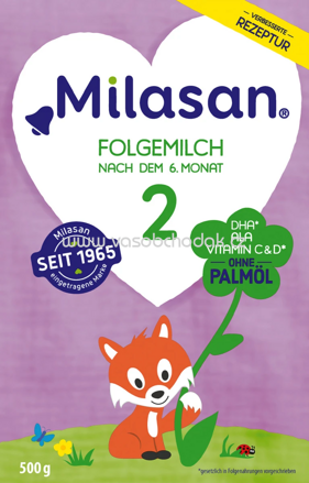 Milasan Folgemilch 2, nach dem 6. Monat, 500g