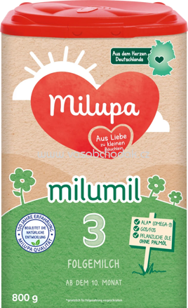 Milupa Folgemilch 3 Milumil, ab 10. Monat, 800g