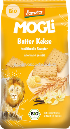 MOGLi Butter Kekse, ab 3 Jahren, 125g