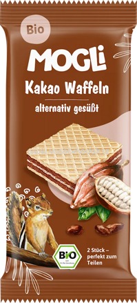 MOGLi Kakao-Waffeln, 15g