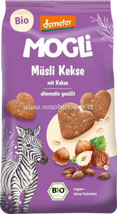 MOGLi Müsli Kekse mit Kakao, ab 3 Jahren, 125g