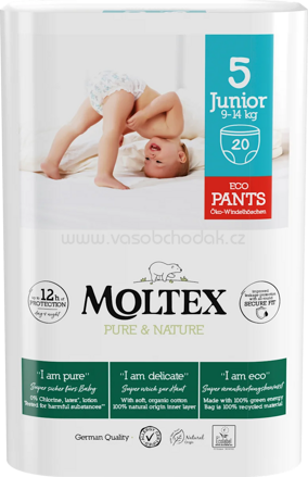 Moltex Pants Pure & Nature Größe 5 Junior, 9-14 kg, 20 St