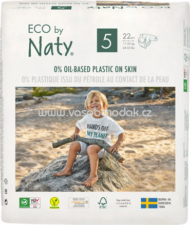 Naty Windeln Eco Gr. 5, 11-26 kg, 80 St
