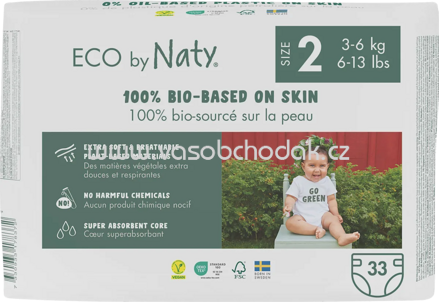 Naty Windeln Eco by Naty Gr. 2, 3-6 kg, 33 St