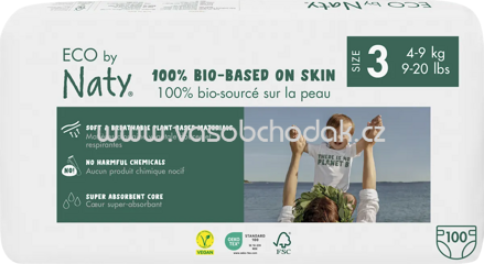 Naty Windeln Eco by Naty Gr. 3, 4-9 kg, 100 St
