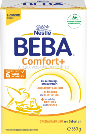 Nestlé BEBA Anfangsmilch Comfort+, von Geburt an, 550g
