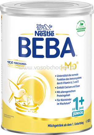 Nestlé BEBA Kindermilch Junior 1+ ab dem 12. Monat, 800g