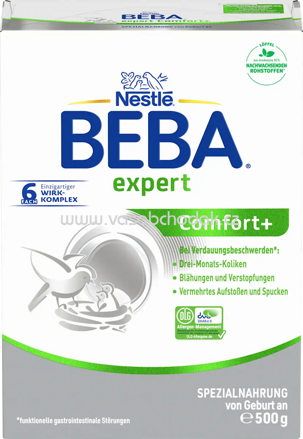 Nestlé BEBA Spezialnahrung Comfort + von Geburt an, 500g