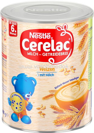 Nestlé CERELAC Milchbrei Cerelac Weizen, ab 6. Monat, 400g