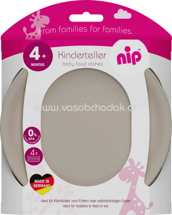 Nip Teller bunt, 4 St
