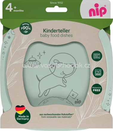 Nip Teller grün, 2 St