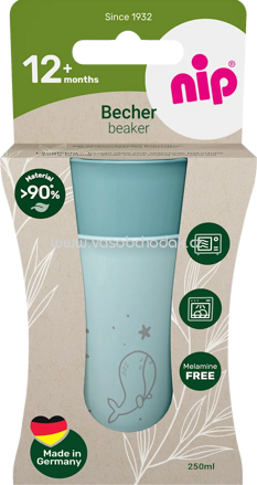 Nip Trinkbecher blau, 2 St