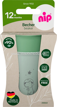 Nip Trinkbecher grün, 2 St