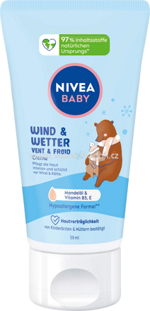 NIVEA BABY Wind & Wetter Creme, 50 ml
