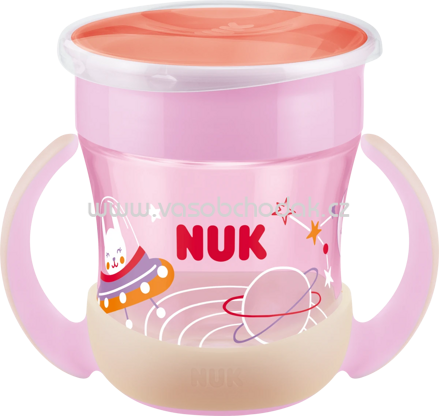 Nuk Becher Mini Magic Cup Night, rosa, ab 6 Monaten, 160 ml, 1 St