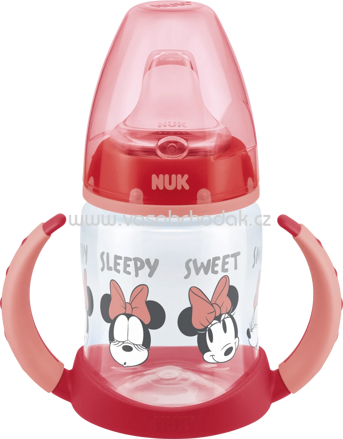 Nuk Trinklernflasche First Choice Temp. Control Disney, rot, 6-18 Monate, 150 ml, 1 St