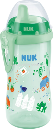 Nuk Trinklernflasche Kiddy Cup grün, ab 12 Monate, 300 ml, 1 St