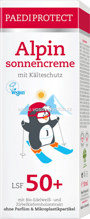 PAEDIPROTECT Sonnencreme Alpin mit Kälteschutz, LSF 50+, 30 ml