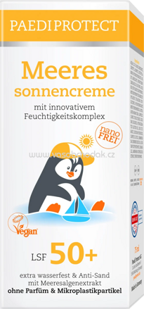 PAEDIPROTECT Sonnencreme Meer, LSF 50+, 75 ml