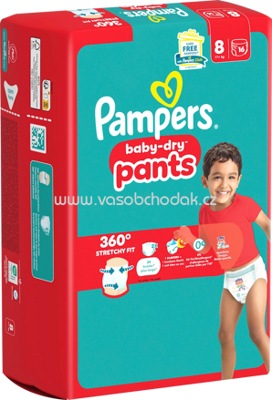 Pampers Baby Pants Baby Dry Gr.8 Extra Large, 17+ kg, 16 St