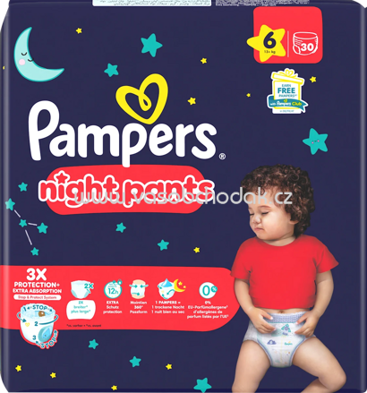 Pampers Baby Pants night Gr.6, 13+ kg, 30 St