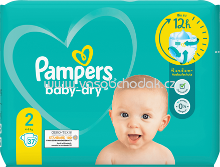 Pampers Windeln Baby Dry Gr. 2 Mini, 4-8kg, 37 St