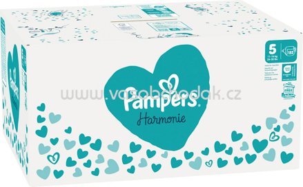 Pampers Harmonie Windeln Harmonie Gr.5 Junior , 11-16 kg, Monatsbox, 152 St