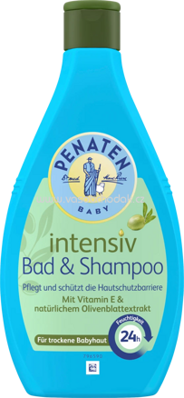 Penaten Baby Badezusatz Bad & Shampoo intensiv, 400 ml