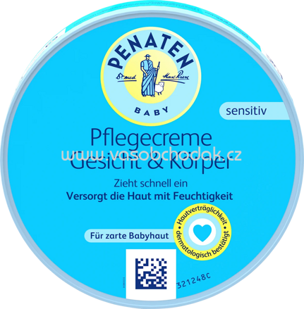 Penaten Baby Pflegecreme Gesicht & Körper, 100 ml
