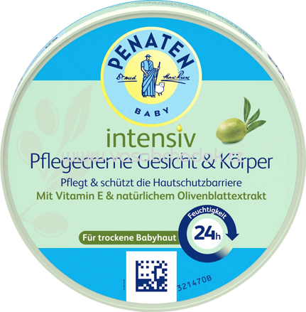 Penaten Baby Pflegecreme Gesicht & Körper intensiv, 100 ml