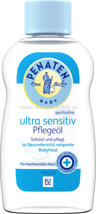 Penaten Babyöl ultra sensitiv, 200 ml