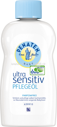 Penaten Babyöl Ultra Sensitiv Pflegeöl, 200 ml